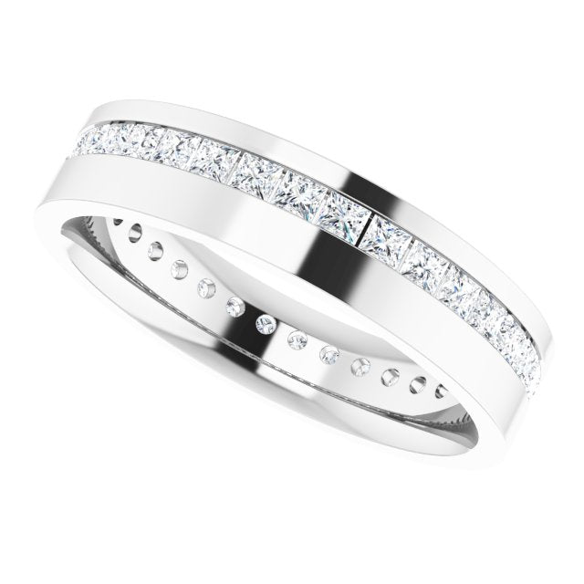 1 5/8 CTW Lab-Grown Diamond Band, 5.5 mm