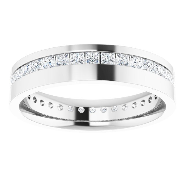 1 5/8 CTW Lab-Grown Diamond Band, 5.5 mm