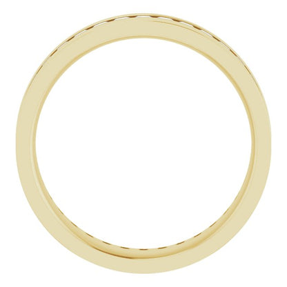 1 5/8 CTW Lab-Grown Diamond Band, 5.5 mm