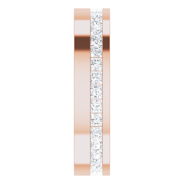 1 5/8 CTW Lab-Grown Diamond Band, 5.5 mm