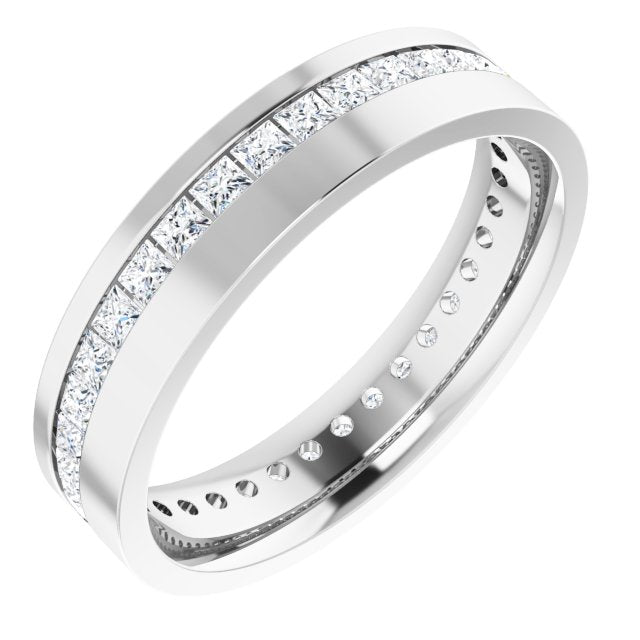 1 5/8 CTW Lab-Grown Diamond Band, 5.5 mm