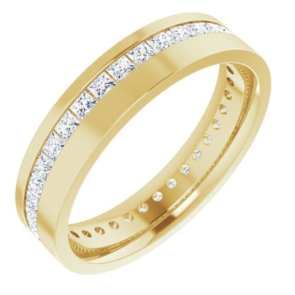 1 5/8 CTW Lab-Grown Diamond Band, 5.5 mm