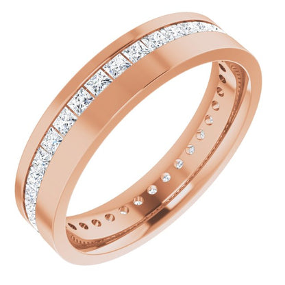 1 5/8 CTW Lab-Grown Diamond Band, 5.5 mm