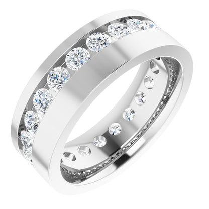 2 CTW Lab-Grown Diamond Band
