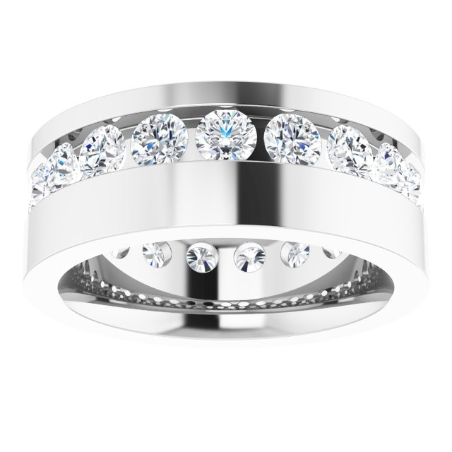 1 3/4 CTW Lab-Grown Diamond Band, 7.5 mm