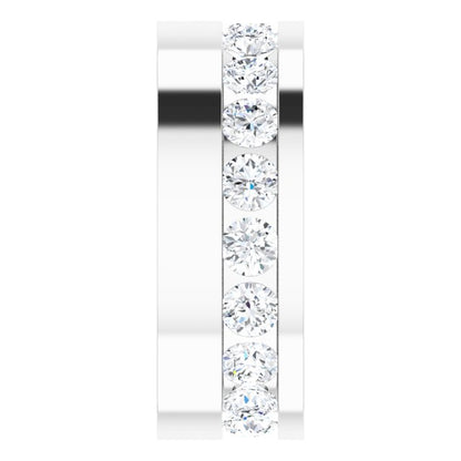 1 3/4 CTW Lab-Grown Diamond Band, 7.5 mm