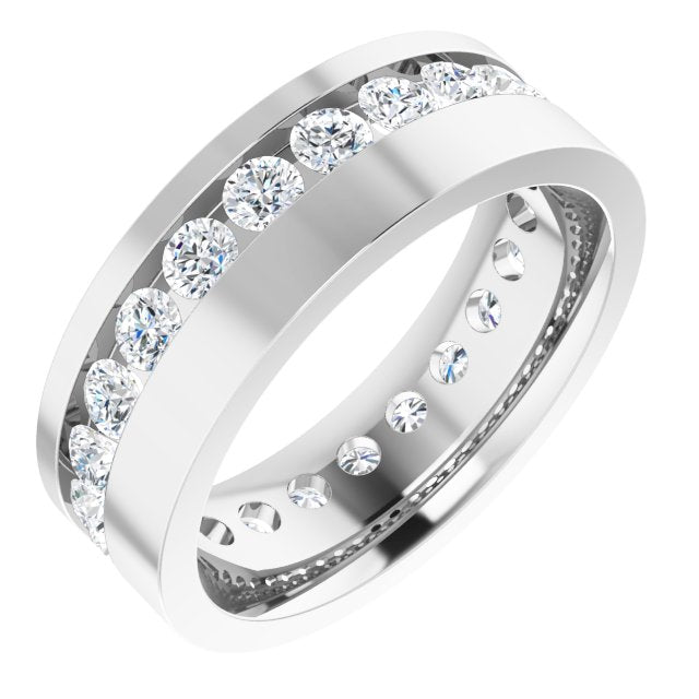 2 CTW Lab-Grown Diamond Band