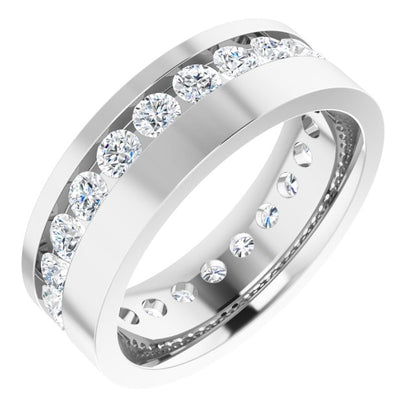 2 CTW Lab-Grown Diamond Band