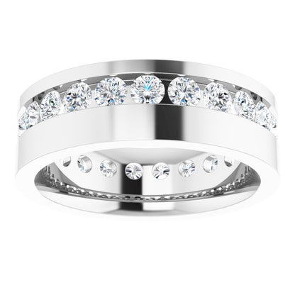 2 CTW Lab-Grown Diamond Band