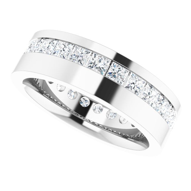 2 3/8 CTW Lab-Grown Diamond Band
