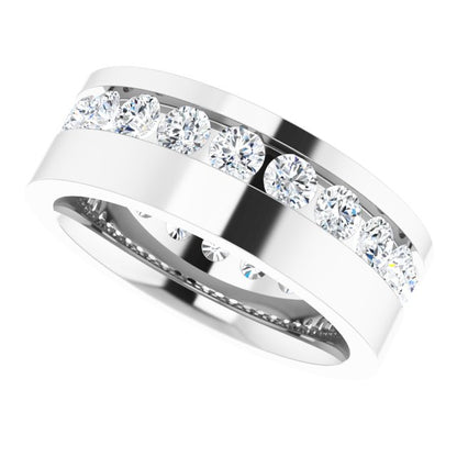 1 7/8 CTW Lab-Grown Diamond Band