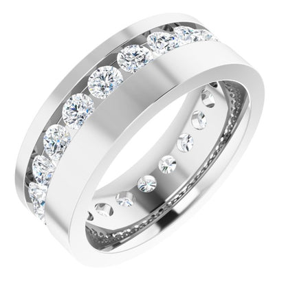 1 7/8 CTW Lab-Grown Diamond Band