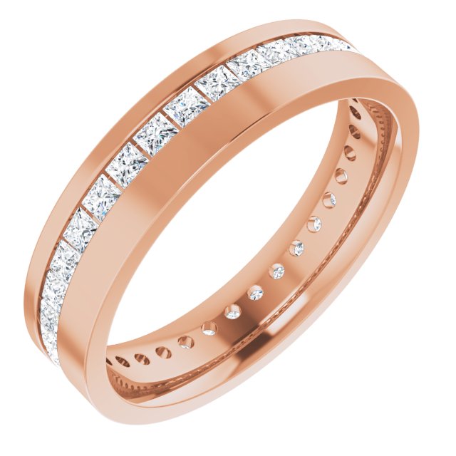 1 1/2 CTW Lab-Grown Diamond Band, 5.5 mm