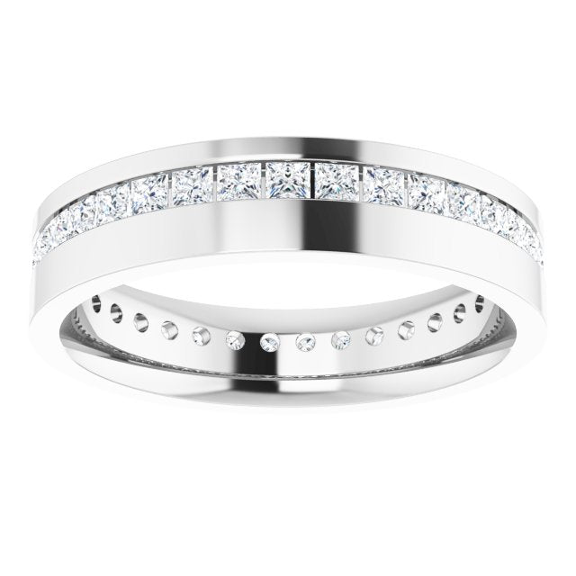 1 1/2 CTW Lab-Grown Diamond Band, 5.5 mm