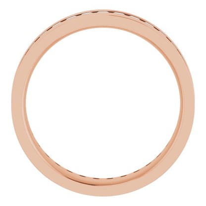 1 1/2 CTW Lab-Grown Diamond Band, 5.5 mm