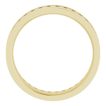 1 1/2 CTW Lab-Grown Diamond Band, 5.5 mm