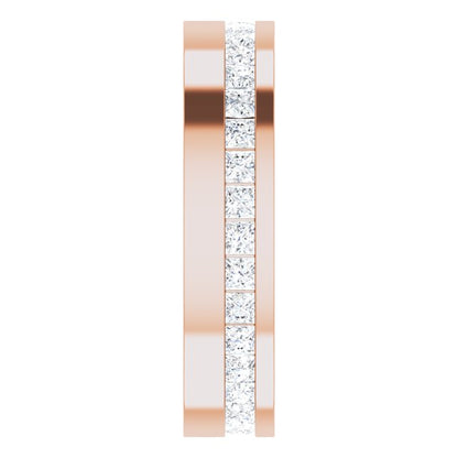 1 1/2 CTW Lab-Grown Diamond Band, 5.5 mm