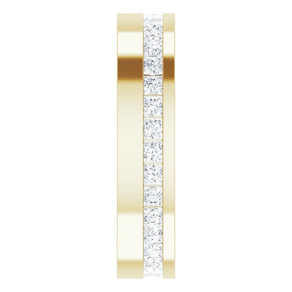 1 1/2 CTW Lab-Grown Diamond Band, 5.5 mm