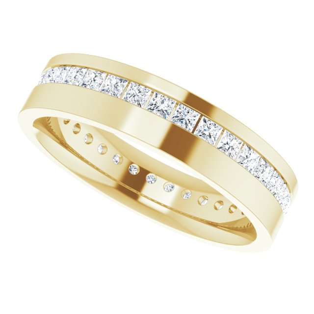 1 1/2 CTW Lab-Grown Diamond Band, 5.5 mm