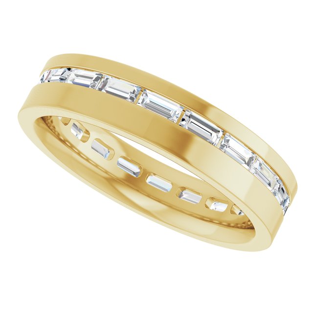 1 1/6 CTW Lab-Grown Diamond Band, 4.5 mm