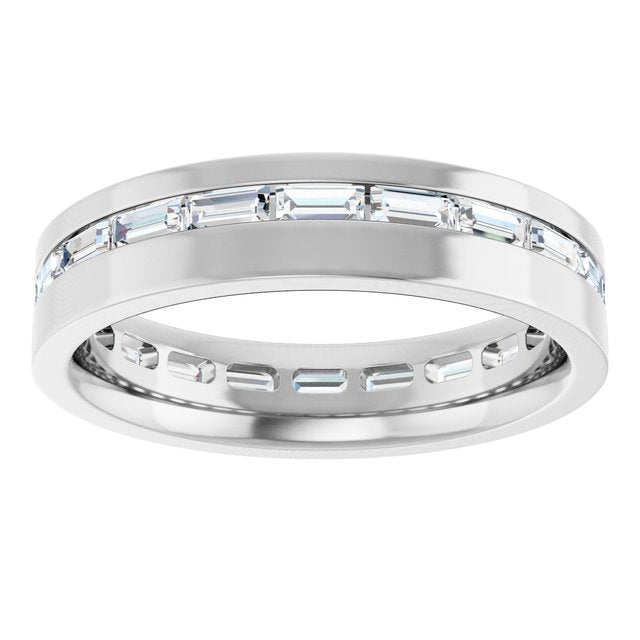 1 1/6 CTW Lab-Grown Diamond Band, 4.5 mm