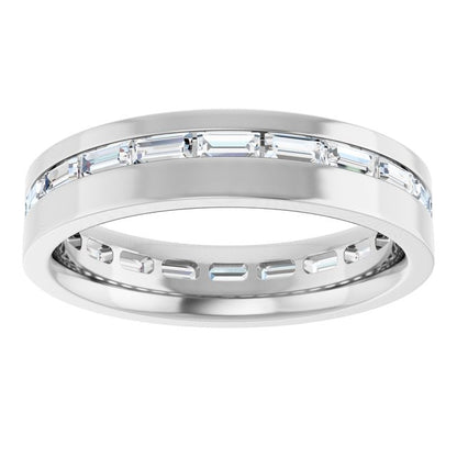 1 1/6 CTW Lab-Grown Diamond Band, 4.5 mm