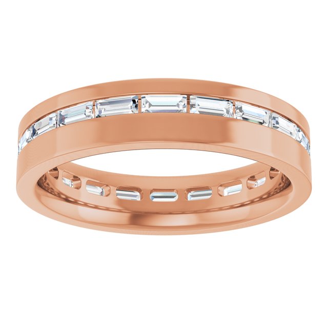 1 1/6 CTW Lab-Grown Diamond Band, 4.5 mm