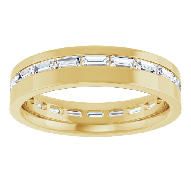 1 1/6 CTW Lab-Grown Diamond Band, 4.5 mm