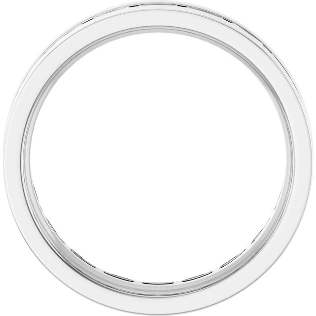1 1/6 CTW Lab-Grown Diamond Band, 4.5 mm