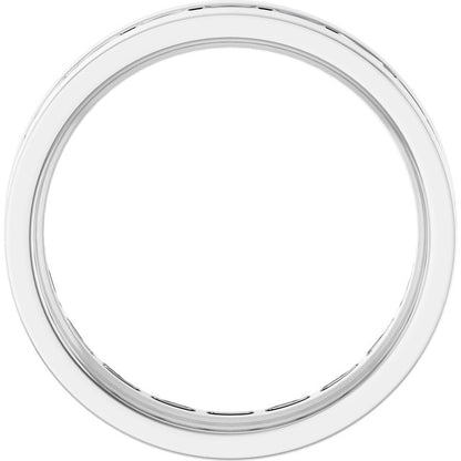 1 1/6 CTW Lab-Grown Diamond Band, 4.5 mm