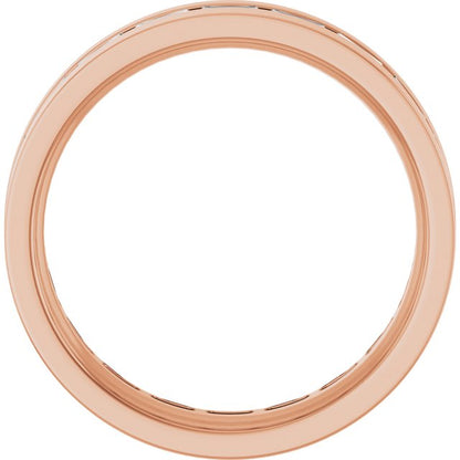 1 1/6 CTW Lab-Grown Diamond Band, 4.5 mm