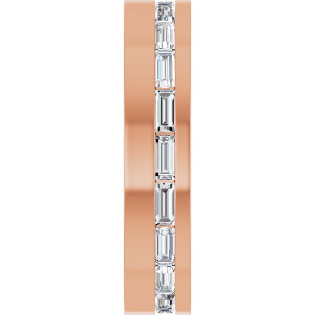 1 1/6 CTW Lab-Grown Diamond Band, 4.5 mm