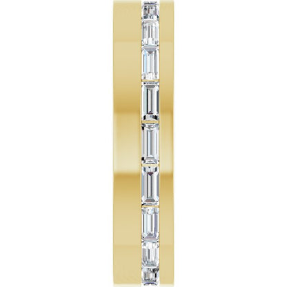 1 1/6 CTW Lab-Grown Diamond Band, 4.5 mm