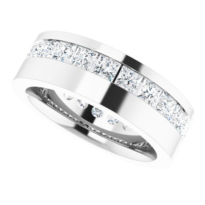 3 3/4 CTW Lab-Grown Diamond Band