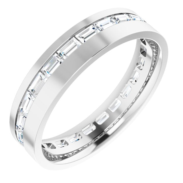 1 5/8 CTW Lab-Grown Diamond Band, 5.5 mm