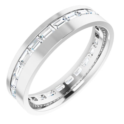 1 5/8 CTW Lab-Grown Diamond Band, 5.5 mm