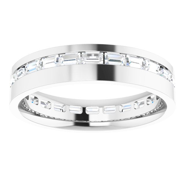 1 5/8 CTW Lab-Grown Diamond Band, 5.5 mm