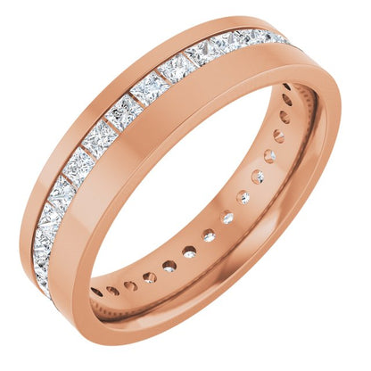 1 1/2 CTW Lab-Grown Diamond Band, 5.5 mm