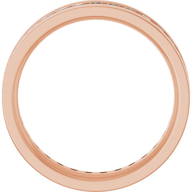 1 1/2 CTW Lab-Grown Diamond Band, 5.5 mm