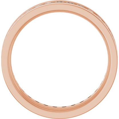 1 1/2 CTW Lab-Grown Diamond Band, 5.5 mm