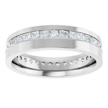 1 1/2 CTW Lab-Grown Diamond Band, 5.5 mm
