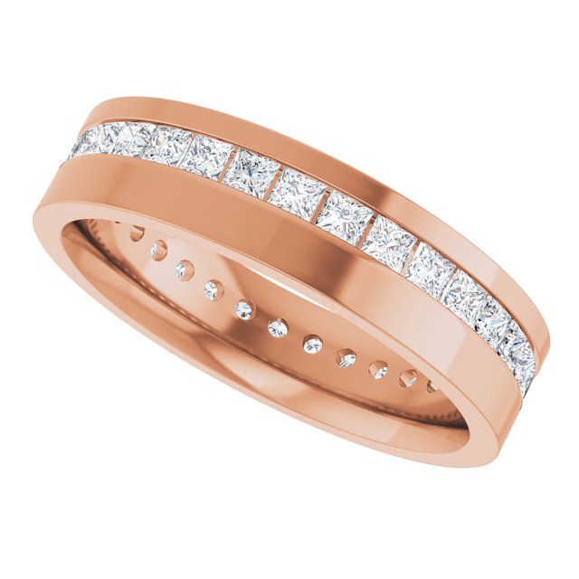 1 1/2 CTW Lab-Grown Diamond Band, 5.5 mm