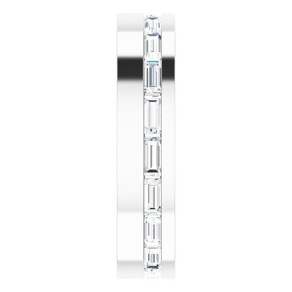 1 1/8 CTW Lab-Grown Diamond Band, 4.5 mm