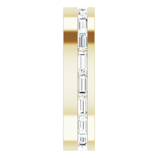 1 1/8 CTW Lab-Grown Diamond Band, 4.5 mm