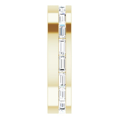 1 1/8 CTW Lab-Grown Diamond Band, 4.5 mm