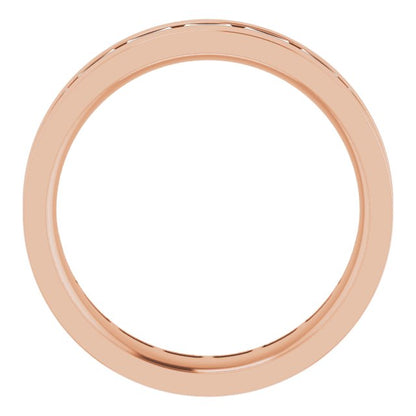 1 1/8 CTW Lab-Grown Diamond Band, 4.5 mm