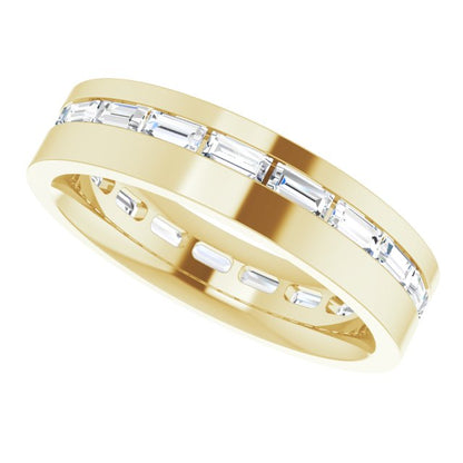 1 1/8 CTW Lab-Grown Diamond Band, 4.5 mm