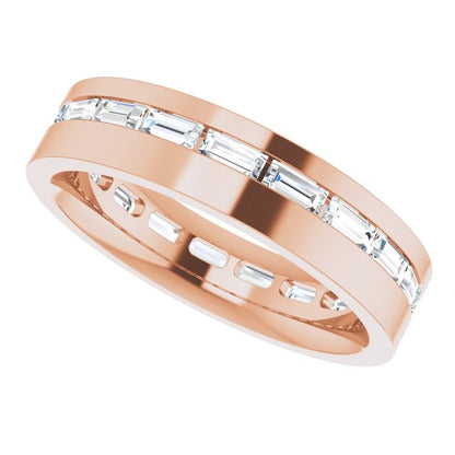 1 1/8 CTW Lab-Grown Diamond Band, 4.5 mm