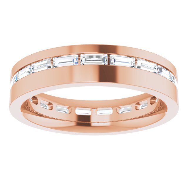 1 1/8 CTW Lab-Grown Diamond Band, 4.5 mm