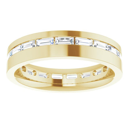 1 1/8 CTW Lab-Grown Diamond Band, 4.5 mm